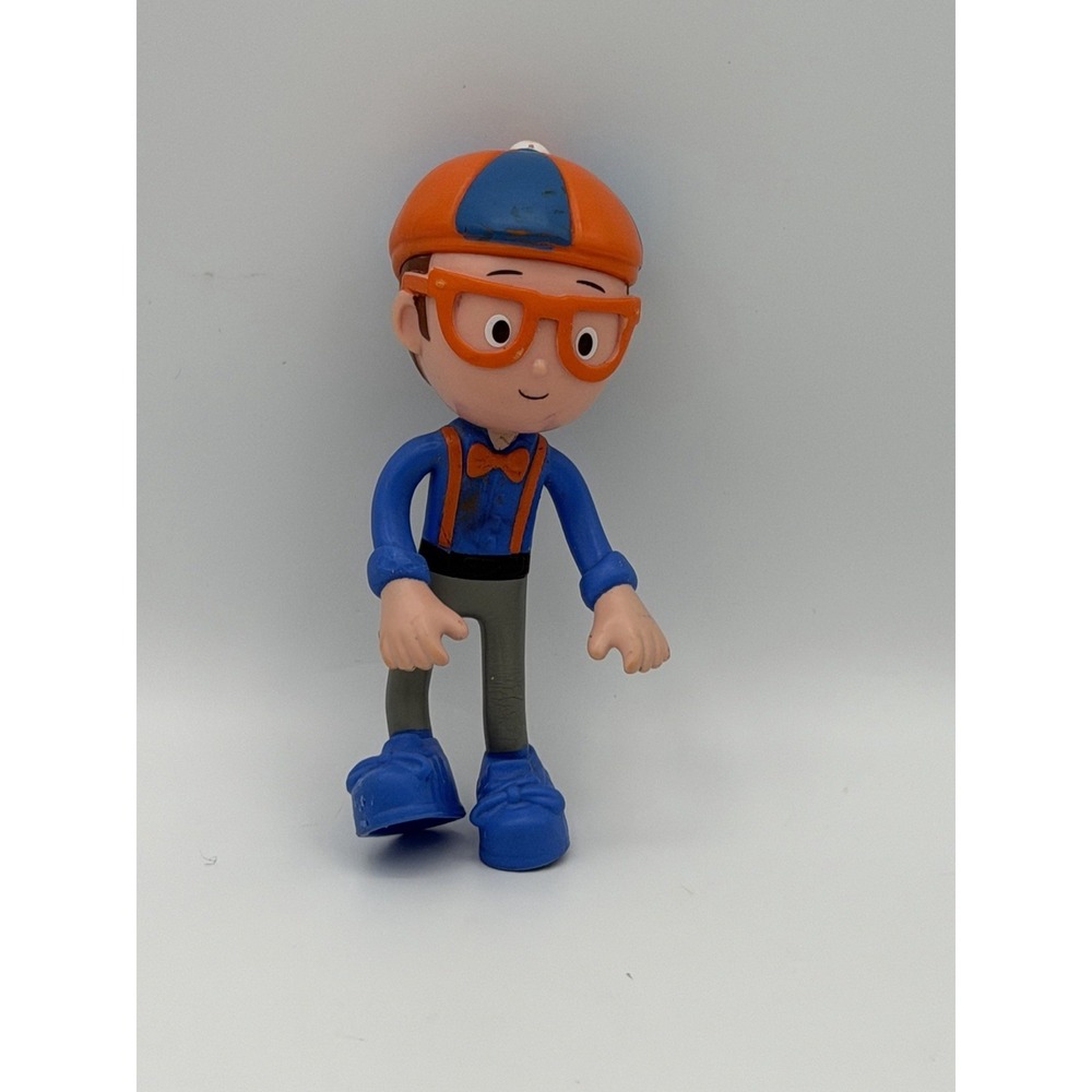 Blippi Bendables Figure Toy by Zag Toys 2020 Kiddo Inc 5"